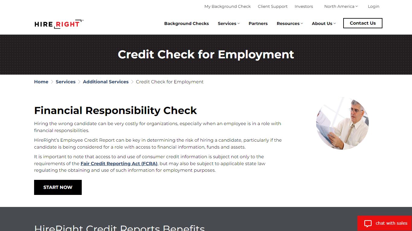 Credit Check for Employment, Credit Report | HireRight